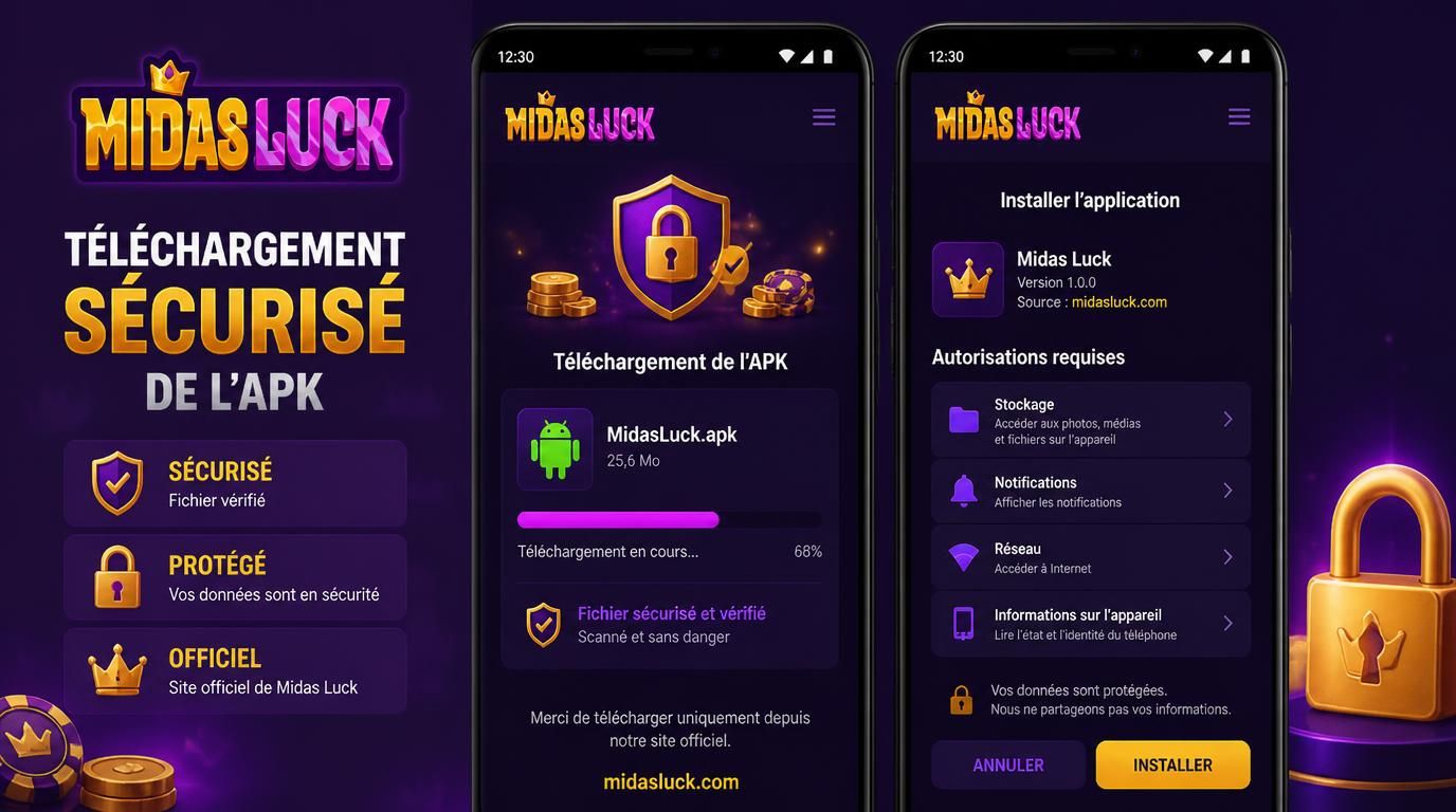 Installation APK Android sûreté site officiel